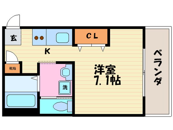 エリ－ト調子の物件間取画像